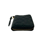 Louis Vuitton Zippy Coin Purse Monogram Empreinte Leather Bifold Wallet Noir — view 5