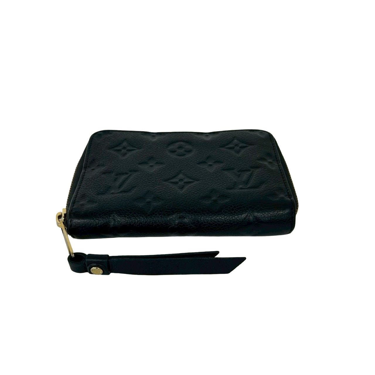 Louis Vuitton Zippy Coin Purse Monogram Empreinte Leather Bifold Wallet Noir — view 6