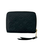 Louis Vuitton Zippy Coin Purse Monogram Empreinte Leather Bifold Wallet Noir — view 2