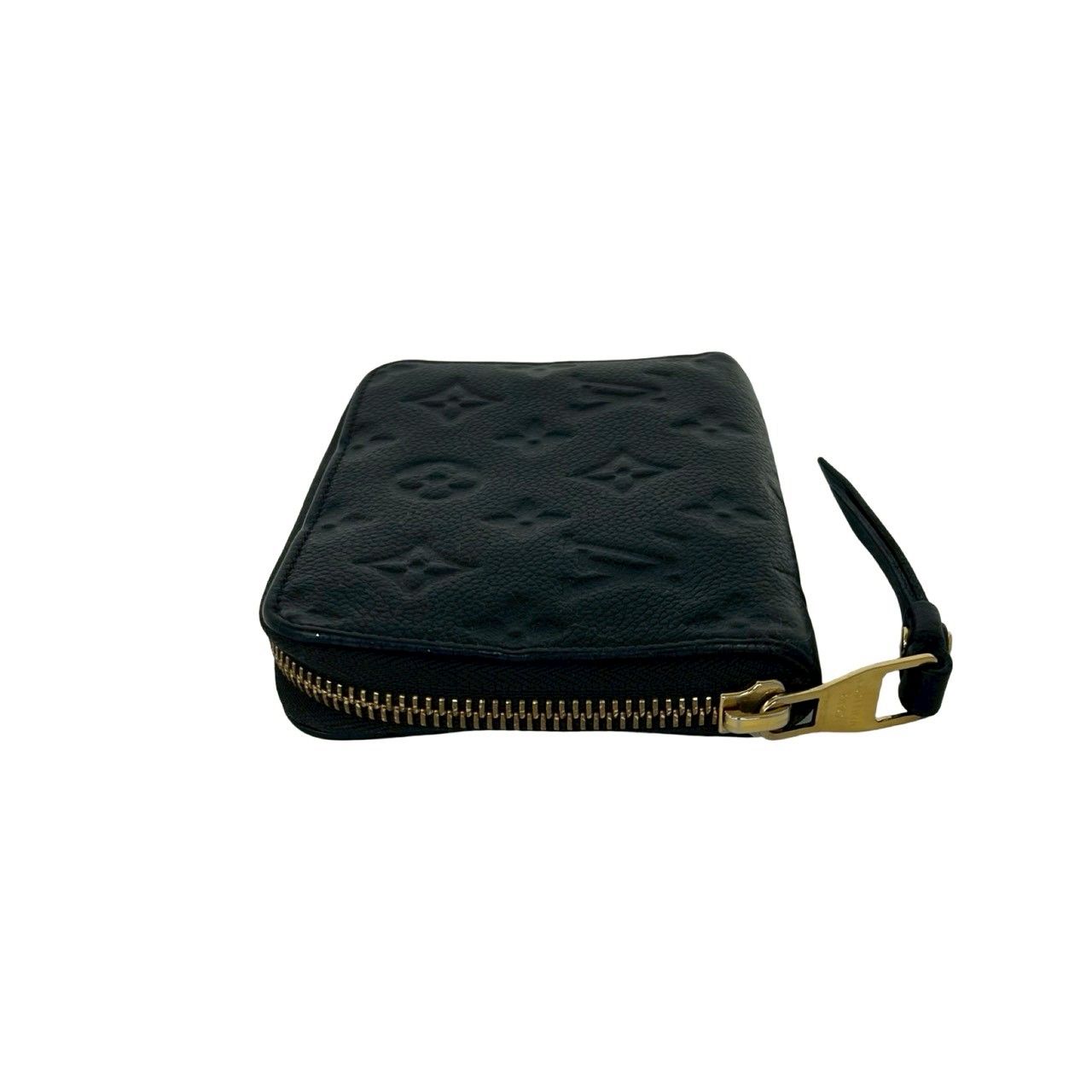 Louis Vuitton Zippy Coin Purse Monogram Empreinte Leather Bifold Wallet Noir — view 4