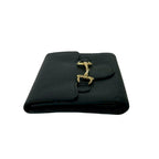 Gucci Horsebit Leather Trifold Wallet Bill Purse Coin Card Case Black — view 4