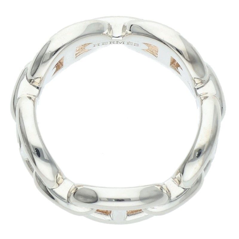 Hermes Chaine D'ancre Enchainee PM Silver Ring — view 4