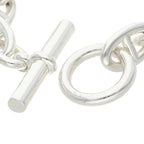 Hermes Chaine D'ancre TGM Silver Bracelet — view 4
