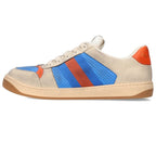 Gucci Distressed GG Canvas Low Cut Sneakers