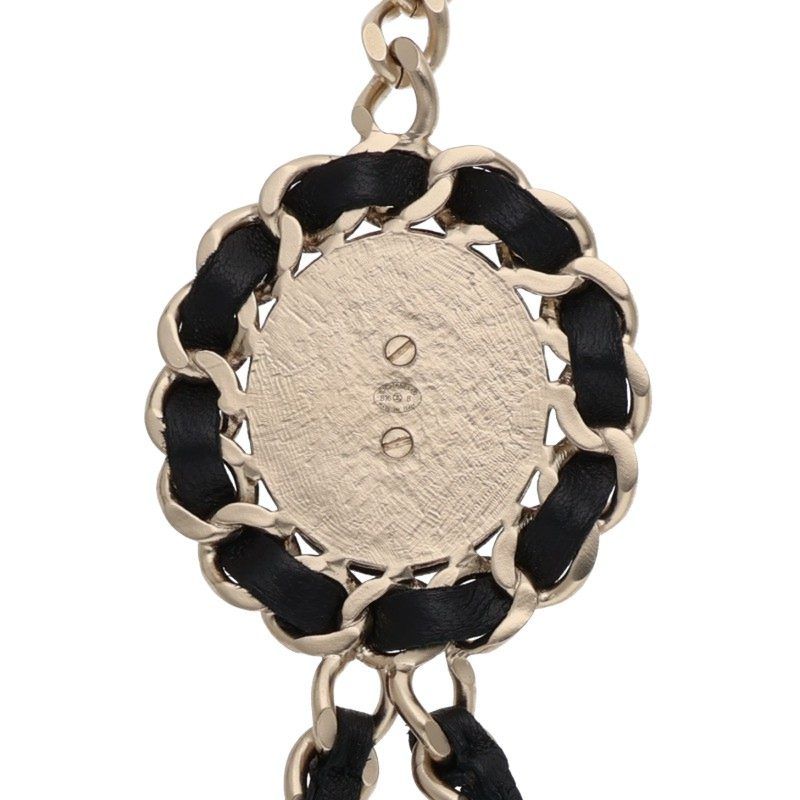 Chanel Leather Cut Replacement Chain Necklace — view 4