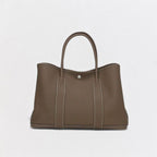 Hermes Garden Party PM 36 Tote Country Etoupe Gray Silver — view 3