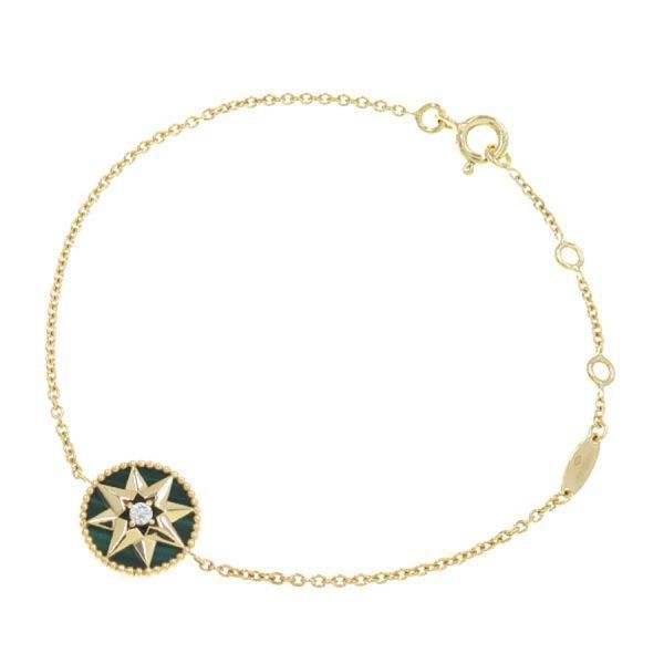 Dior Rose Des Vents Bracelet Malachite