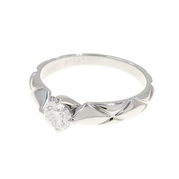 Chanel Quilted Solitaire Ring Vicinity — view 2