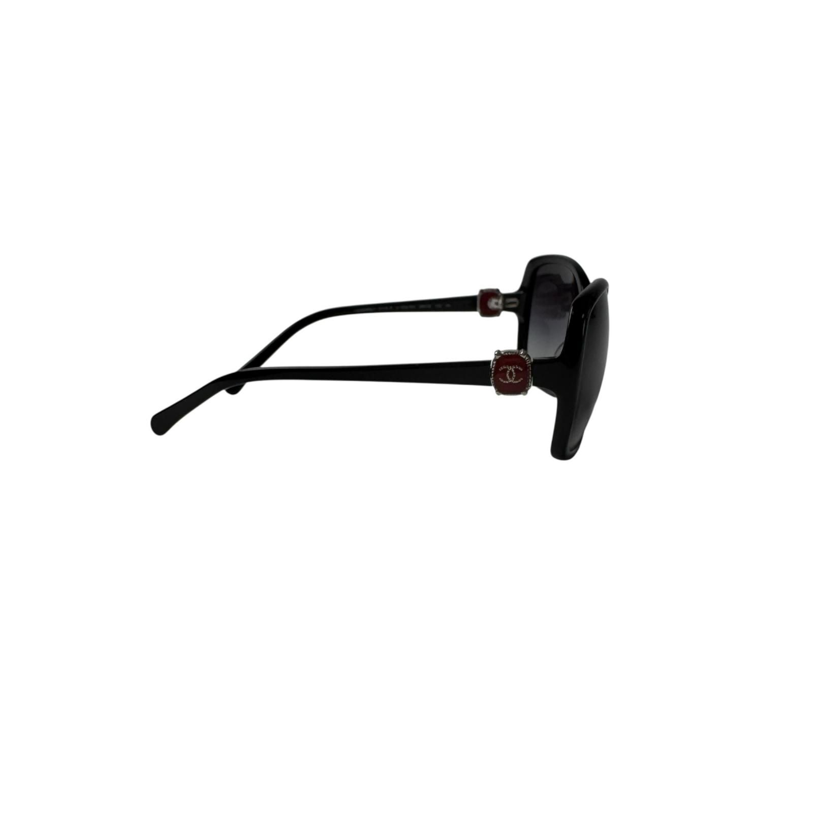 Chanel CC Logo Sunglasses Non Prescription Eyewear — view 3