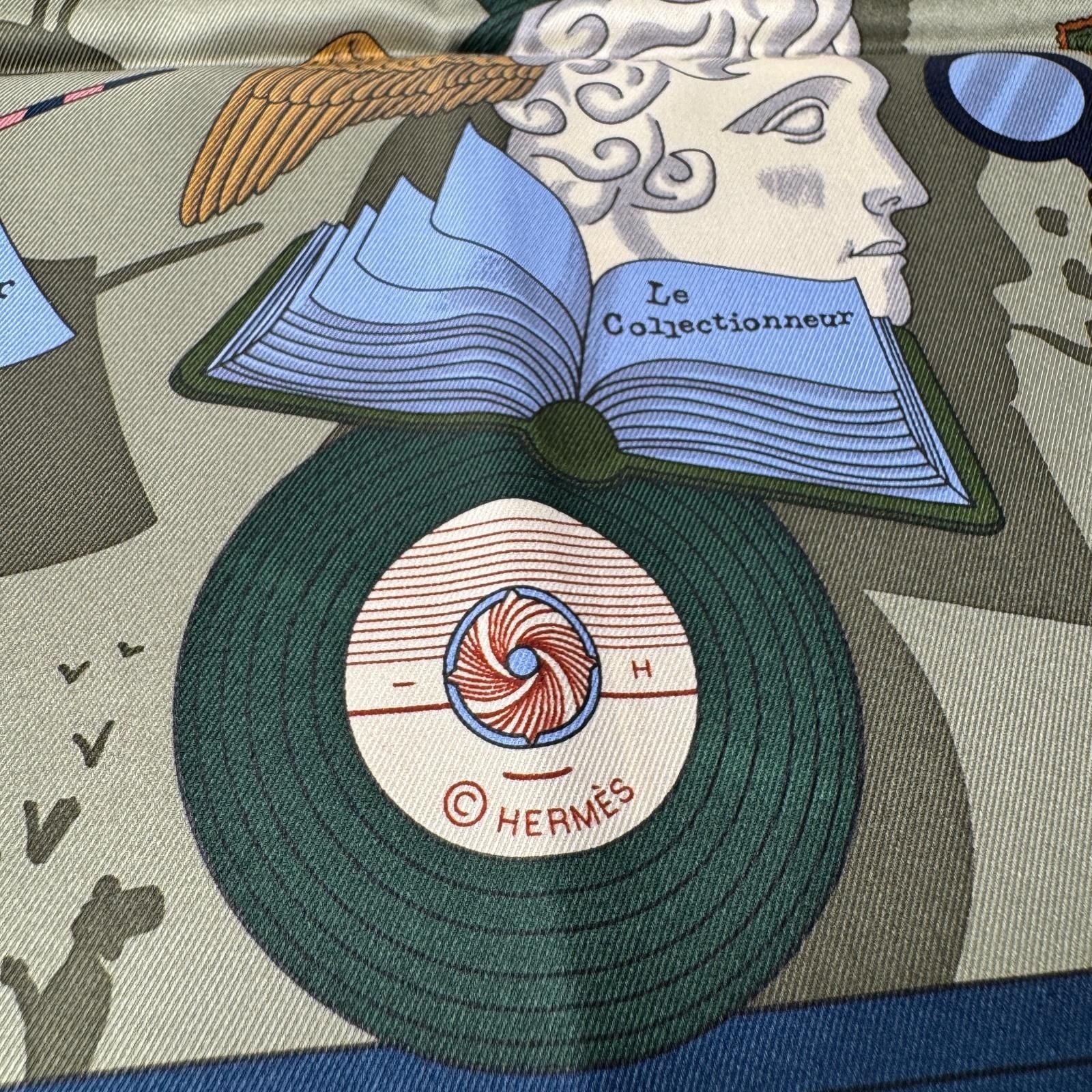 Hermes Carre 70 Splendid Illusion Scarf Silk — view 4