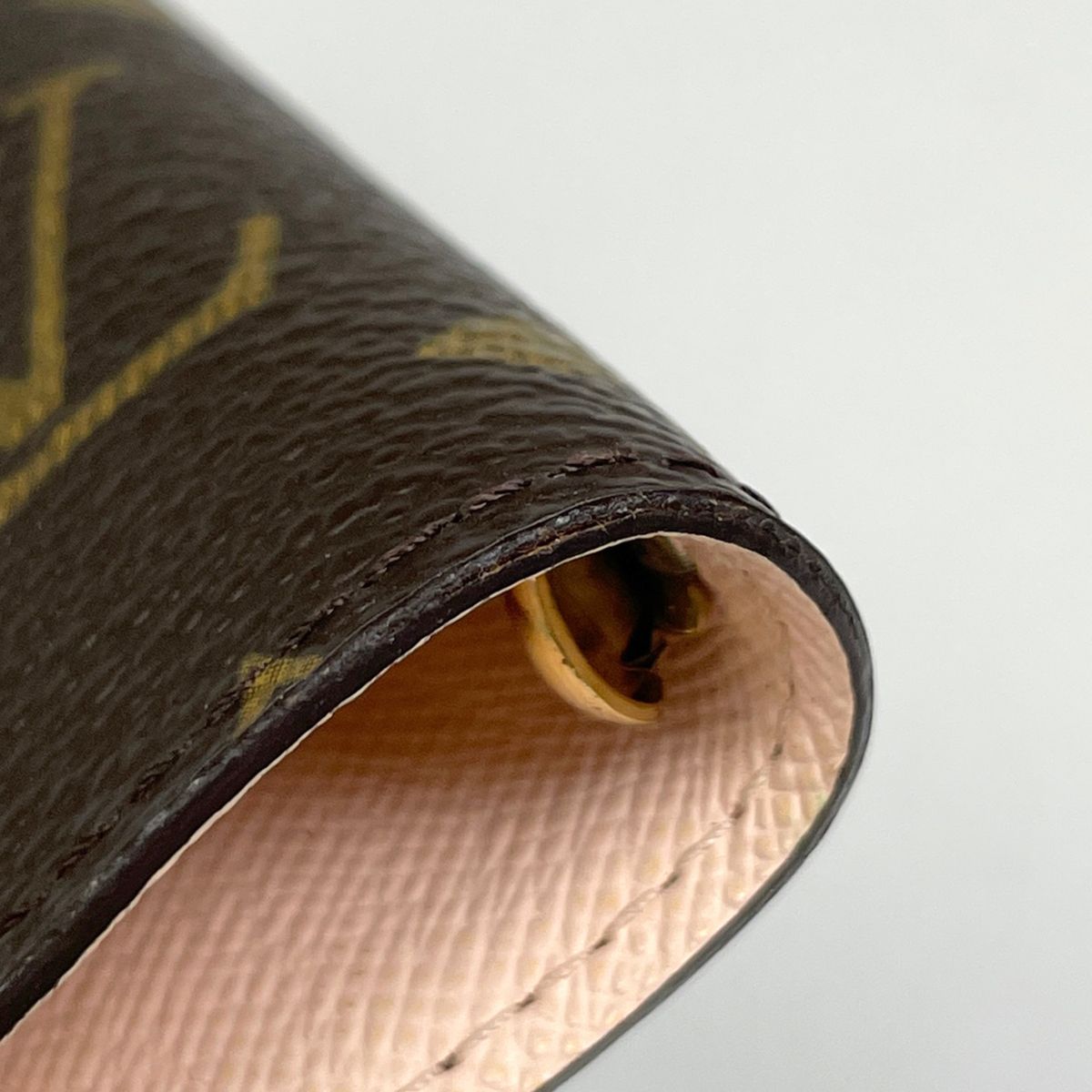 Louis Vuitton Agenda PM System Notebook Book Cover Monogram Brown — view 3