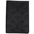 Louis Vuitton Couverture Passport NM Cover Monogram Shadow Leather Ultra Black