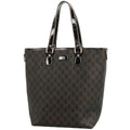 Gucci GG Pattern Tote Dark Brown