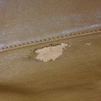 Chanel CC Logo Handbag Quilted Caviar Leather Beige — view 9