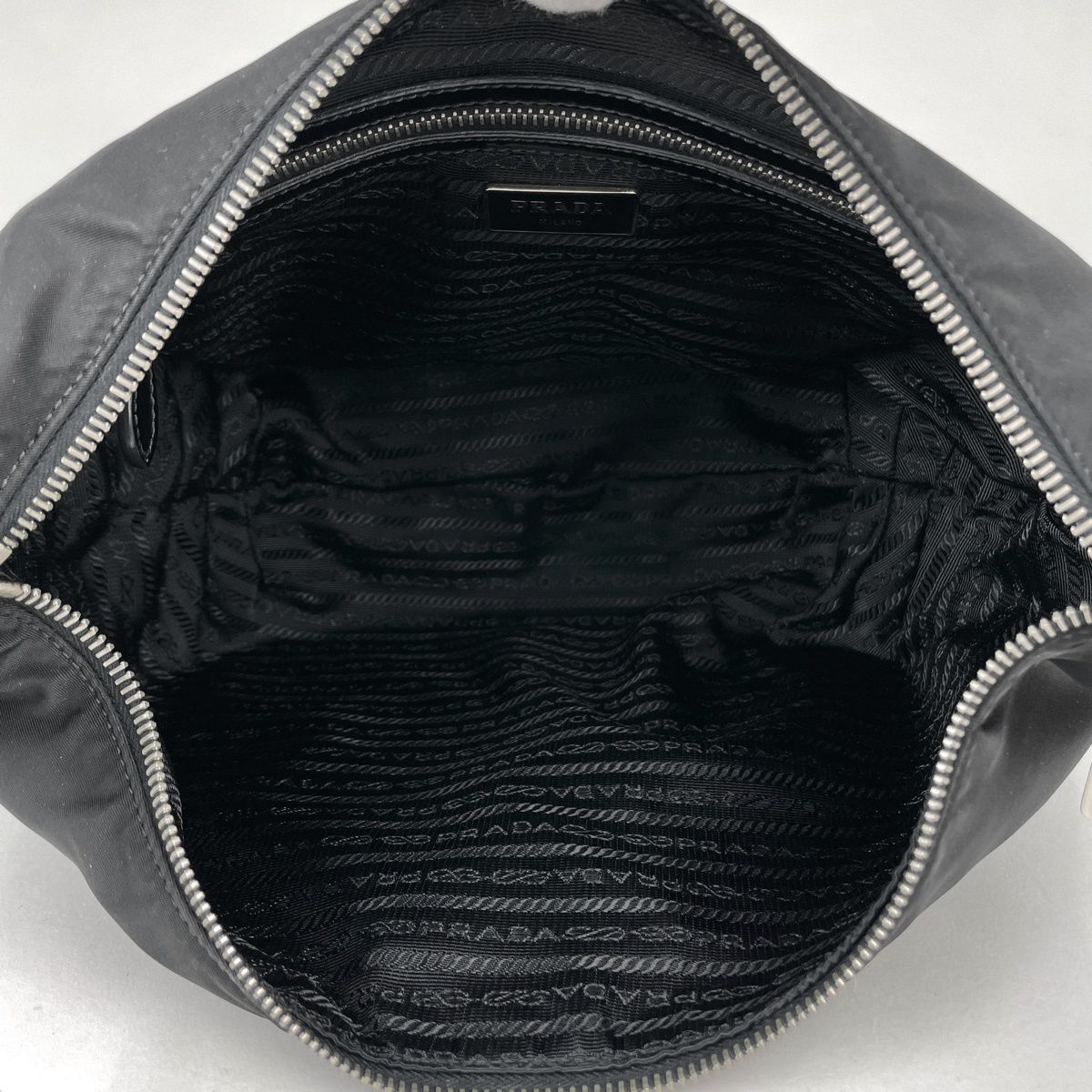Prada Shoulder Bag Nylon Nero — view 7