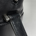 Loewe Anagram Shoulder Bag Leather Black — view 4