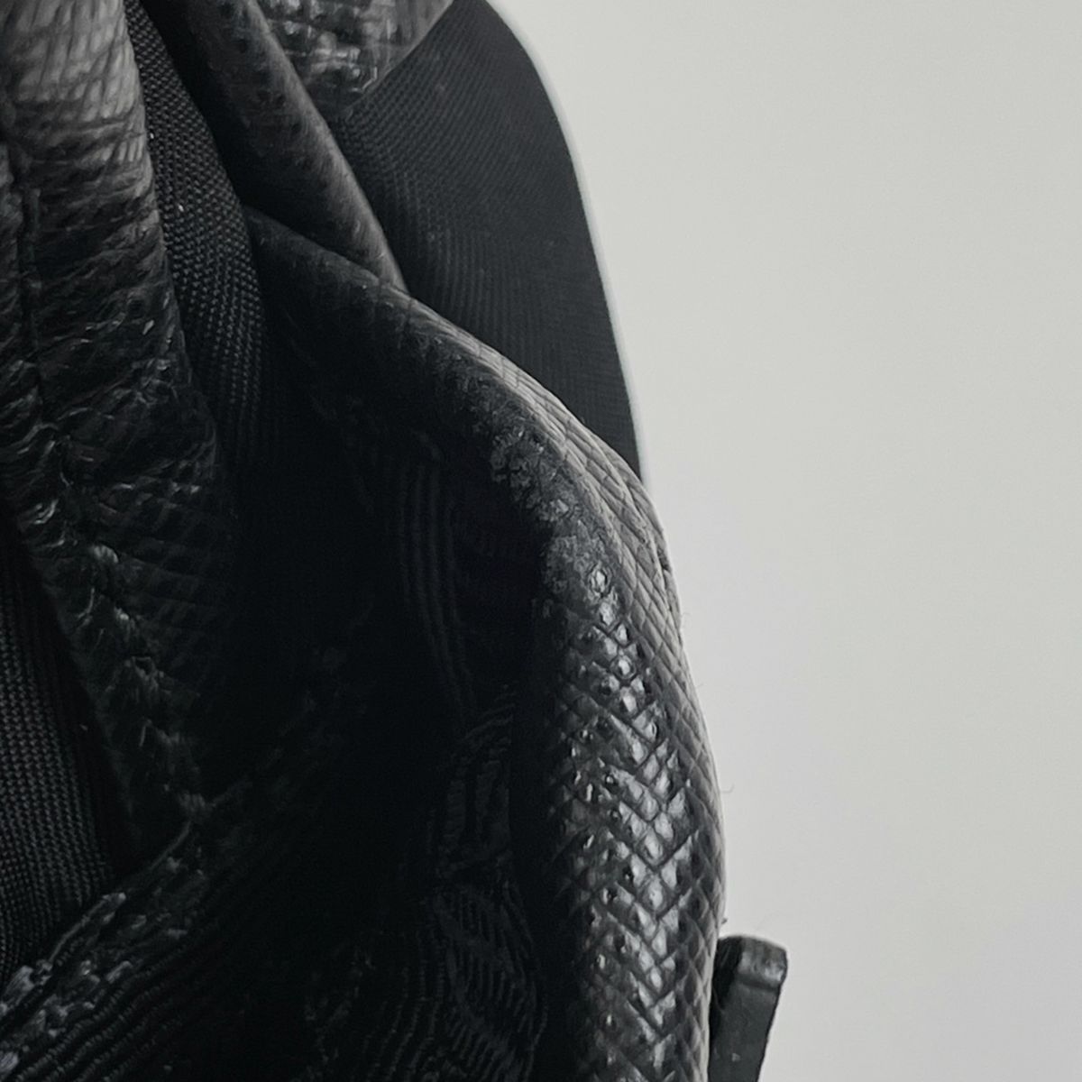 Prada Backpack Business Nylon Nero — view 9