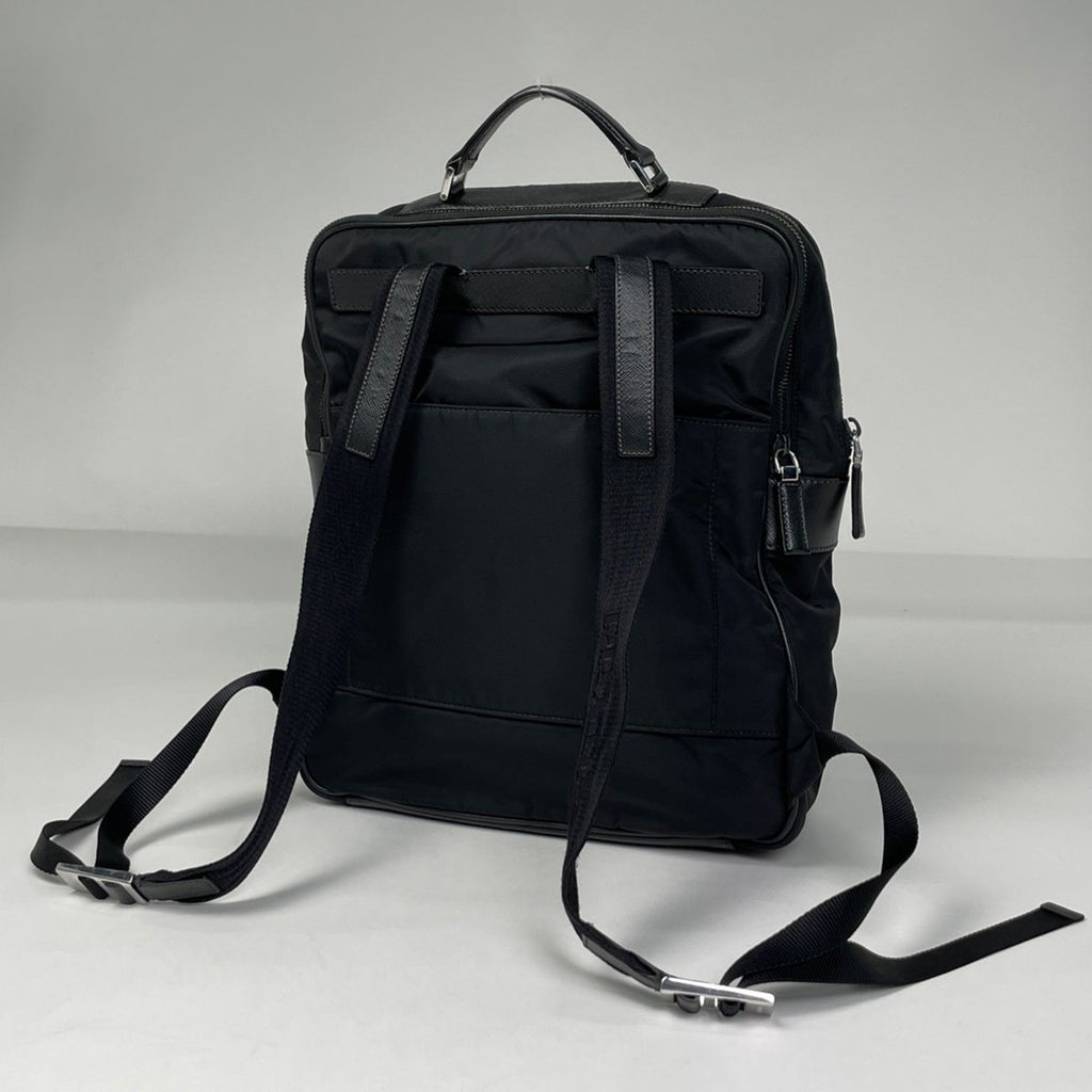 Prada Backpack Business Nylon Nero — view 2