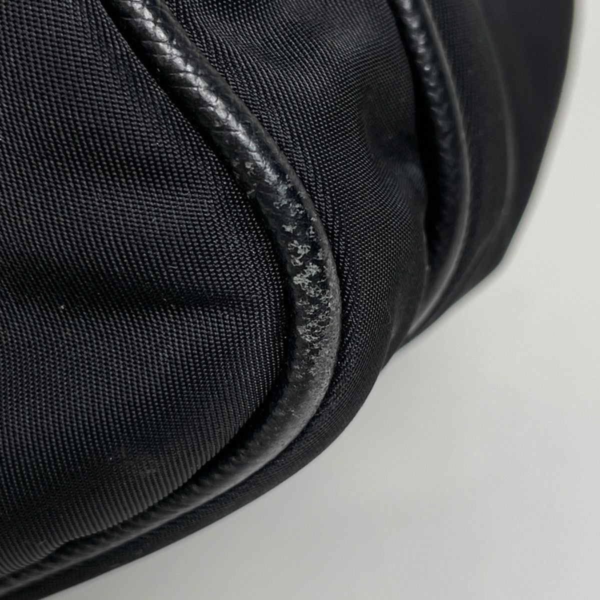 Prada Backpack Business Nylon Nero — view 4