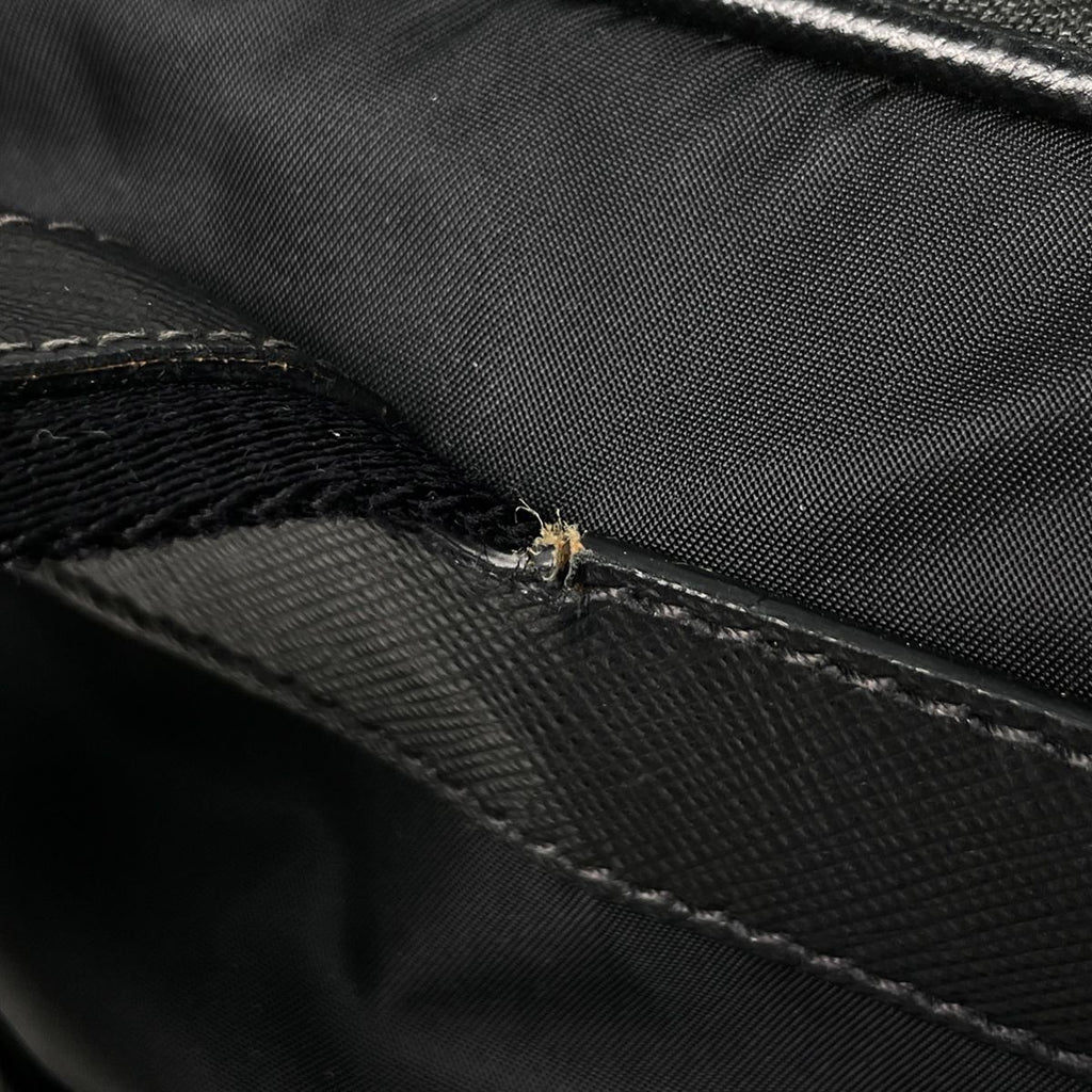 Prada Backpack Business Nylon Nero — view 6