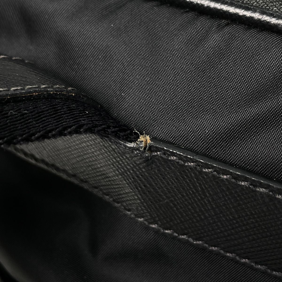 Prada Backpack Business Nylon Nero — view 6