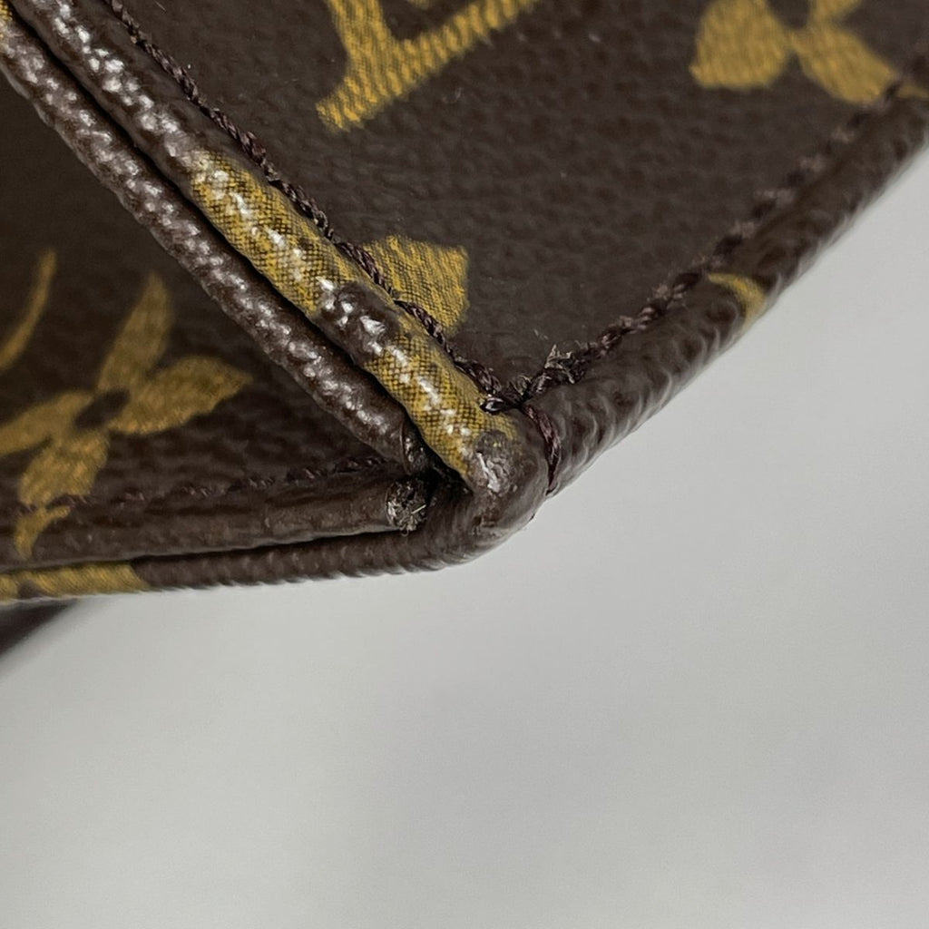 Louis Vuitton Sac Plat Tote Monogram Brown — view 3