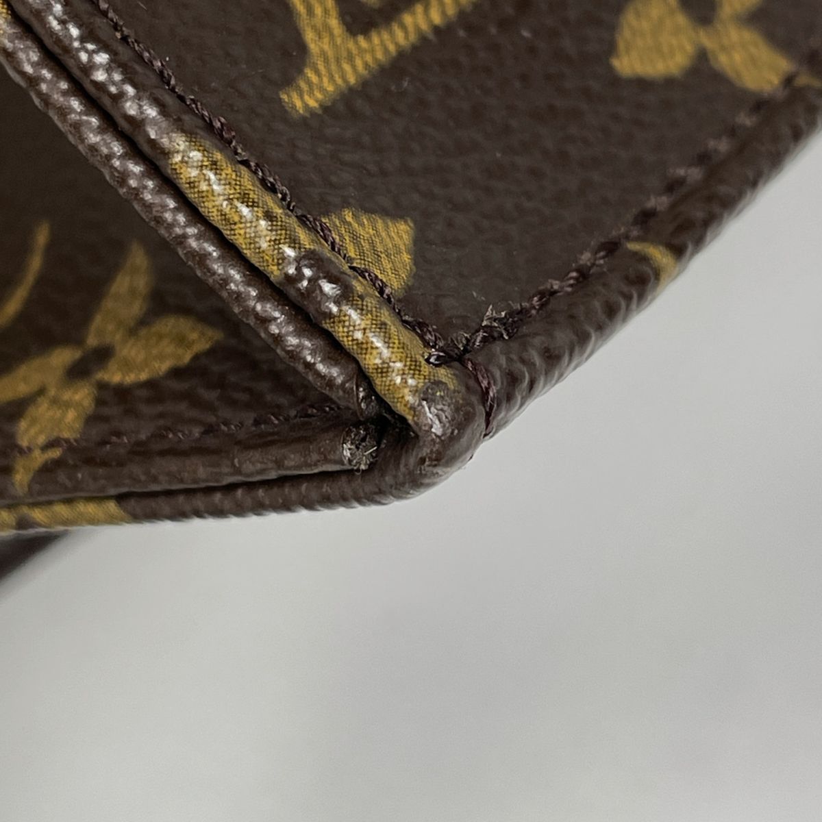 Louis Vuitton Sac Plat Tote Monogram Brown — view 3