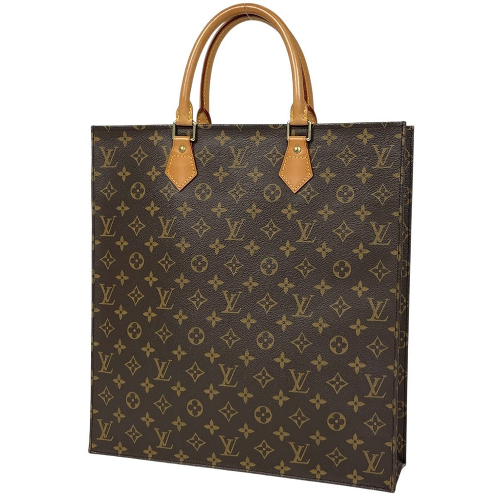 Louis Vuitton Sac Plat Tote Monogram Brown