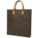 Louis Vuitton Sac Plat Tote Monogram Brown