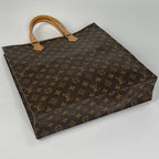 Louis Vuitton Sac Plat Tote Monogram Brown — view 2