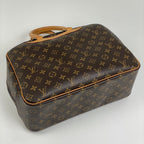 Louis Vuitton Deauville Bowling Vanity Handbag Monogram Brown — view 2