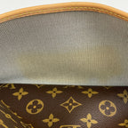 Louis Vuitton Deauville Bowling Vanity Handbag Monogram Brown — view 6