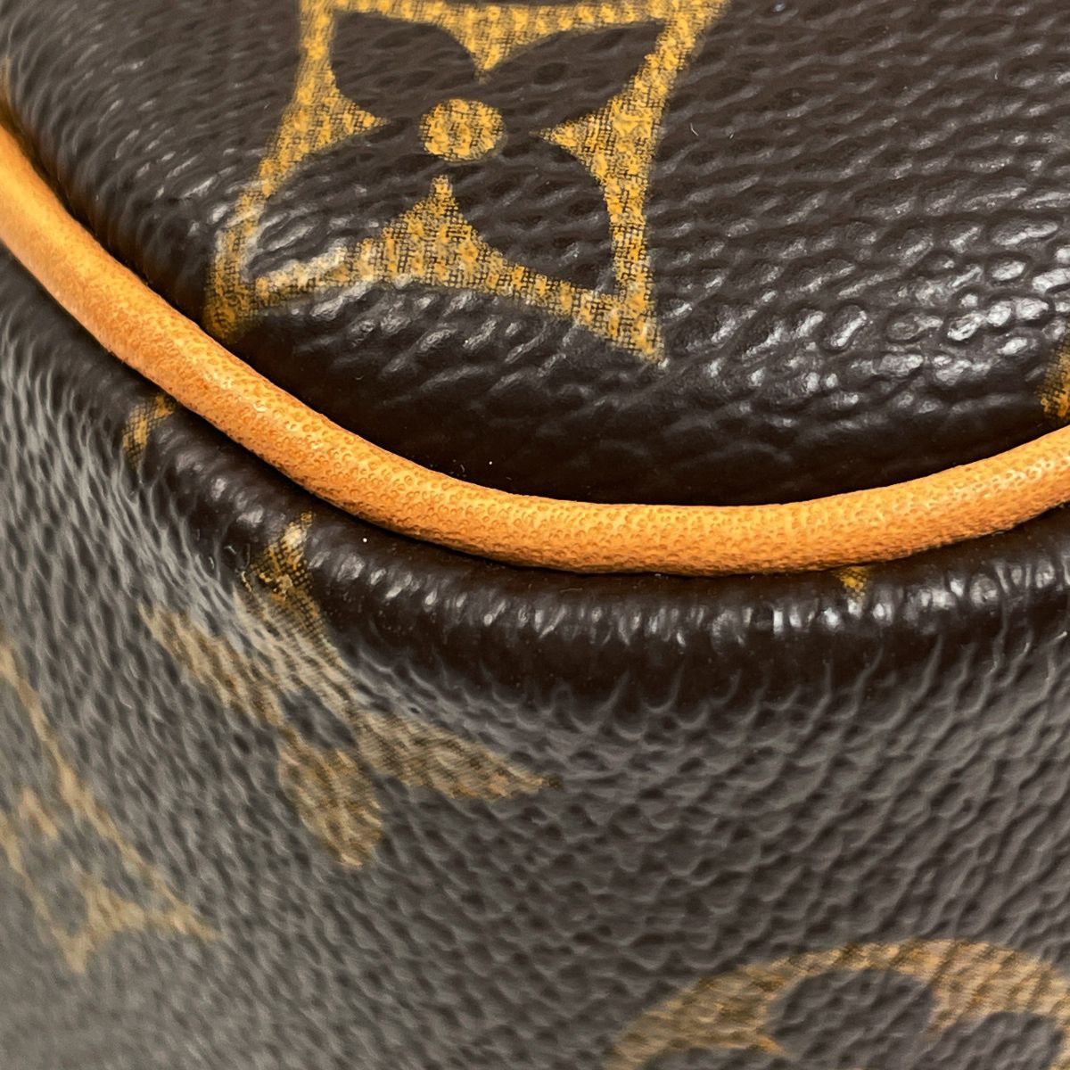 Louis Vuitton Deauville Bowling Vanity Handbag Monogram Brown — view 3
