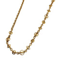 Louis Vuitton Cles Easy in Rock Necklace Gold Plated