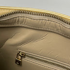 Louis Vuitton Houston Enamel Patent Tote Monogram Vernis Beige — view 8