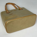 Louis Vuitton Houston Enamel Patent Tote Monogram Vernis Beige — view 2