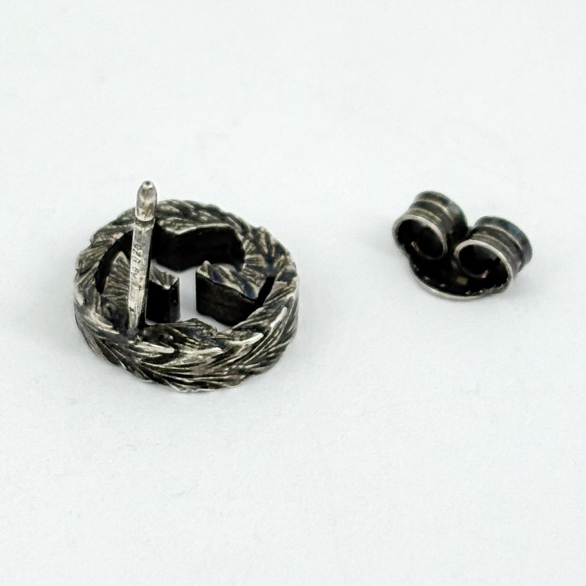 Gucci Interlocking Earrings 925 Sterling Silver — view 3