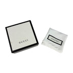 Gucci Interlocking Earrings 925 Sterling Silver — view 5