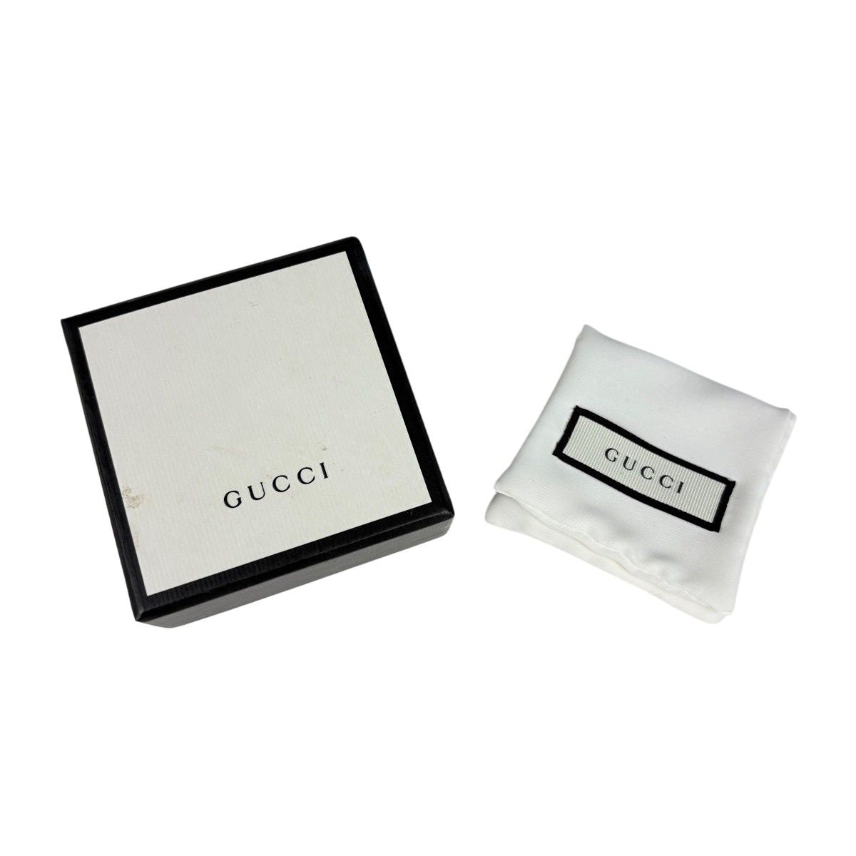 Gucci Interlocking Earrings 925 Sterling Silver — view 5
