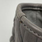 Dior Cannage Handbag Leather Gray — view 5