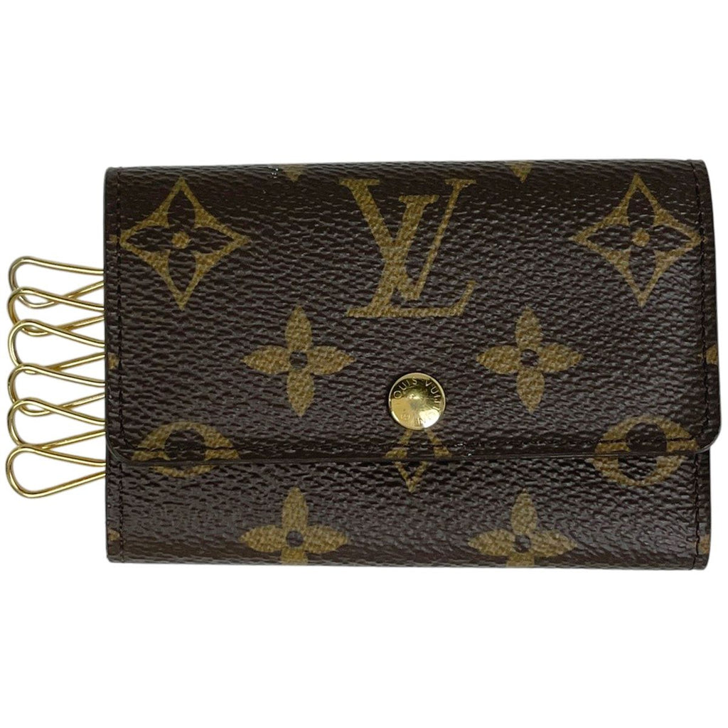 Louis Vuitton Multicles 6 Key Holder Key Hook Monogram Brown