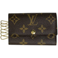 Louis Vuitton Multicles 6 Key Holder Key Hook Monogram Brown