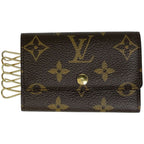 Louis Vuitton Multicles 6 Key Holder Key Hook Monogram Brown