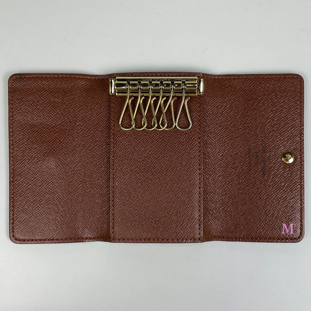 Louis Vuitton Multicles 6 Key Holder Key Hook Monogram Brown — view 6