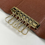 Louis Vuitton Multicles 6 Key Holder Key Hook Monogram Brown — view 5