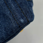 Prada Canapa Tote 2-Way Denim Blue — view 3