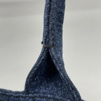 Prada Canapa Tote 2-Way Denim Blue — view 4