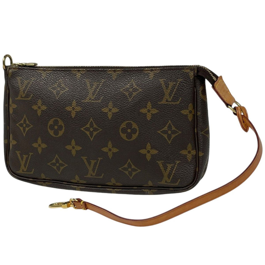 Louis Vuitton Pochette Monogram Brown Handbag