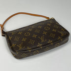 Louis Vuitton Pochette Monogram Brown Handbag — view 2