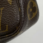 Louis Vuitton Pochette Monogram Brown Handbag — view 3